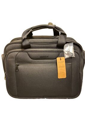 KROSER LGX711 Rolling Laptop Bag Briefcase For 17.3" Laptop Overnight Roller